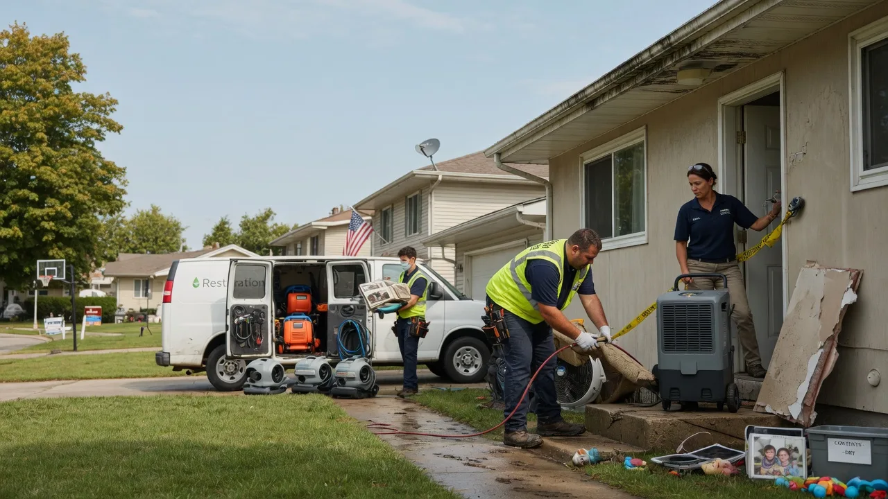 Water Damage Restoration in Beverly Shores, IN near me